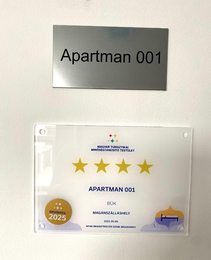 Apartman 001 Bük Exterior foto